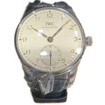 IWC Portuguese Automatic IW358303 (2023) - Zilver wijzerplaat 40mm Staal (1/1)