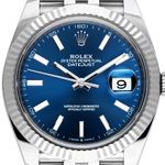 Rolex Datejust 41 126334 (2022) - Blue dial 41 mm Steel case (1/7)