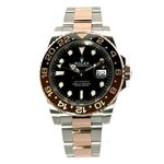 Rolex GMT-Master II 126711CHNR (2023) - Zwart wijzerplaat 40mm Goud/Staal (1/7)