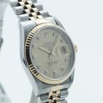 Rolex Datejust 36 16233 (1997) - Champagne dial 36 mm Gold/Steel case (3/8)
