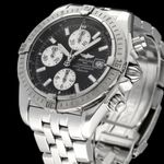 Breitling Chronomat Evolution A13356 (2007) - Zwart wijzerplaat 44mm Staal (6/7)