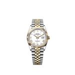 Rolex Datejust 36 126233 (2025) - Wit wijzerplaat 36mm Goud/Staal (1/1)