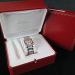 Cartier Tank Française W51002Q3 / 2302 (2003) - 28mm Staal (8/8)