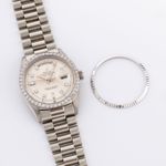 Rolex Day-Date 36 1803 (1966) - Silver dial 36 mm White Gold case (2/8)