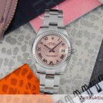 Rolex Datejust 31 178274 (Unknown (random serial)) - Pink dial 31 mm Steel case (1/8)