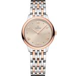 Omega De Ville 434.20.28.60.09.001 (2025) - Beige wijzerplaat 28mm Goud/Staal (1/1)