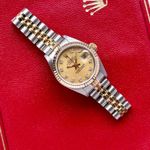 Rolex Lady-Datejust 69173G (1988) - Goud wijzerplaat 26mm Goud/Staal (5/8)