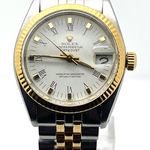 Rolex Datejust 31 68243 (1977) - White dial 31 mm Gold/Steel case (3/13)