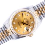 Rolex Datejust 36 16233 (1996) - 36mm Goud/Staal (1/8)