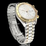 Omega Speedmaster Date 3311.20.00 (1997) - Wit wijzerplaat 39mm Goud/Staal (6/8)