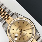 Rolex Datejust 36 16233 (1994) - Champagne dial 36 mm Gold/Steel case (4/8)