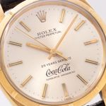 Rolex Oyster Perpetual 1003 (1970) - Zilver wijzerplaat 34mm Staal (4/8)