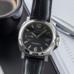 Panerai Luminor Marina Automatic PAM00050 (Onbekend (willekeurig serienummer)) - Zwart wijzerplaat 40mm Staal (3/8)