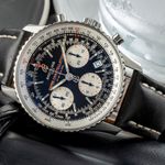 Breitling Navitimer A23322 (2011) - Zwart wijzerplaat 42mm Staal (1/8)