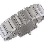 Cartier Tank Française 2301 (1998) - White dial 25 mm Steel case (7/7)