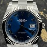 Rolex Datejust 41 126334 (2025) - Blauw wijzerplaat 41mm Staal (2/8)