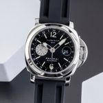 Panerai Luminor GMT Automatic PAM00088 (2002) - Black dial 44 mm Steel case (3/8)