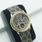 Audemars Piguet Quantieme Perpetual Calendar 25668BA (1989) - Transparent dial 36 mm Yellow Gold case (2/8)