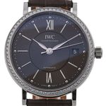 IWC Portofino Automatic IW458104 (2024) - Grijs wijzerplaat 37mm Staal (1/4)