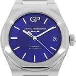 Girard-Perregaux Laureato 81010-11-432-11A (2022) - Blue dial 43 mm Steel case (1/5)