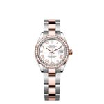 Rolex Lady-Datejust 279381RBR (2024) - White dial 28 mm Steel case (1/1)