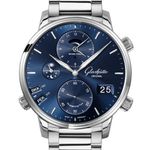 Glashütte Original Senator Cosmopolite 1-89-02-05-02-70 (2024) - Blue dial 44 mm Steel case (2/2)