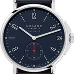 NOMOS Ahoi 528 (2025) - Blue dial 38 mm Steel case (1/1)