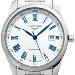 Longines Master Collection L2.793.4.79.6 (2024) - Zilver wijzerplaat 40mm Staal (1/1)