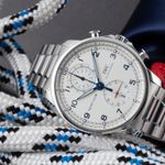 IWC Portuguese Yacht Club Chronograph IW390702 (Onbekend (willekeurig serienummer)) - Zilver wijzerplaat 45mm Staal (2/8)