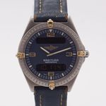 Breitling Aerospace F56059 (1994) - Zwart wijzerplaat 40mm Titanium (2/8)