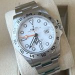 Rolex Explorer II 226570 (2022) - Wit wijzerplaat 42mm Staal (1/5)