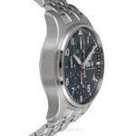 IWC Pilot Chronograph IW388103 (Unknown (random serial)) - Green dial 41 mm Steel case (6/8)