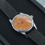 NOMOS Club Campus 729 (2022) - Oranje wijzerplaat 39mm Staal (1/8)
