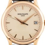Patek Philippe Calatrava 5227R-001 (2019) - Beige dial 39 mm Rose Gold case (2/7)
