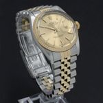 Rolex Datejust 36 16013 (1983) - Gold dial 36 mm Gold/Steel case (6/7)