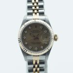 Rolex Lady-Datejust 69173 (1990) - Champagne dial 26 mm Gold/Steel case (2/8)