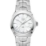 TAG Heuer Link Lady WBC1310.BA0600 (2023) - White dial 32 mm Steel case (2/3)