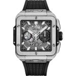 Hublot Square Bang 821.NX.0170.RX (2025) - Transparent dial 42 mm Titanium case (1/1)