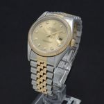 Rolex Datejust 36 16233 (2000) - Goud wijzerplaat 36mm Goud/Staal (2/7)