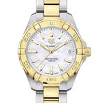 TAG Heuer Aquaracer Lady WBD1320.BB0320 (2024) - Wit wijzerplaat 32mm Staal (1/3)