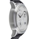 Glashütte Original PanoReserve 1-90-03-02-02-04 (2005) - Zilver wijzerplaat 39mm Staal (7/8)