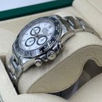 Rolex Daytona 126500LN (Onbekend (willekeurig serienummer)) - Wit wijzerplaat 40mm Staal (6/8)