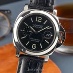 Panerai Luminor Marina Automatic PAM00104 (2005) - Black dial 47 mm Steel case (1/8)