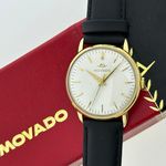 Movado Vintage Unknown (1960) - Silver dial 32 mm Yellow Gold case (5/8)