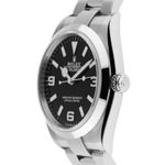 Rolex Explorer 124270 (2022) - Black dial 36 mm Steel case (4/7)