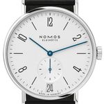 NOMOS Tangente 38 Datum 130 (2026) - White dial 38 mm Steel case (1/1)