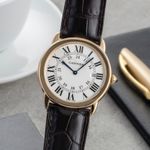 Cartier Ronde Solo de Cartier W6700455 (Unknown (random serial)) - Silver dial 36 mm Gold/Steel case (3/8)