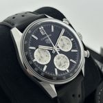 TAG Heuer Carrera CBS2210.FC6534 (2025) - Zwart wijzerplaat 39mm Staal (7/8)