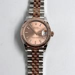 Rolex Datejust 278271 PINK INDEX JUB (2025) - Pink dial 37 mm Gold/Steel case (7/10)