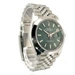 Rolex Datejust 41 126300 (2024) - Groen wijzerplaat 41mm Staal (3/7)